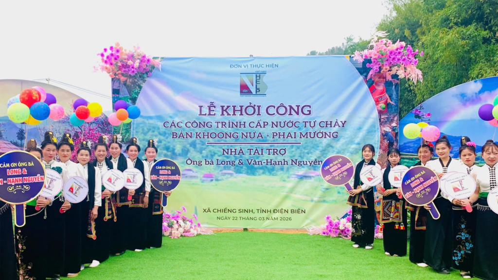 Water distribution for Khoong Nua commune, Dien Bien